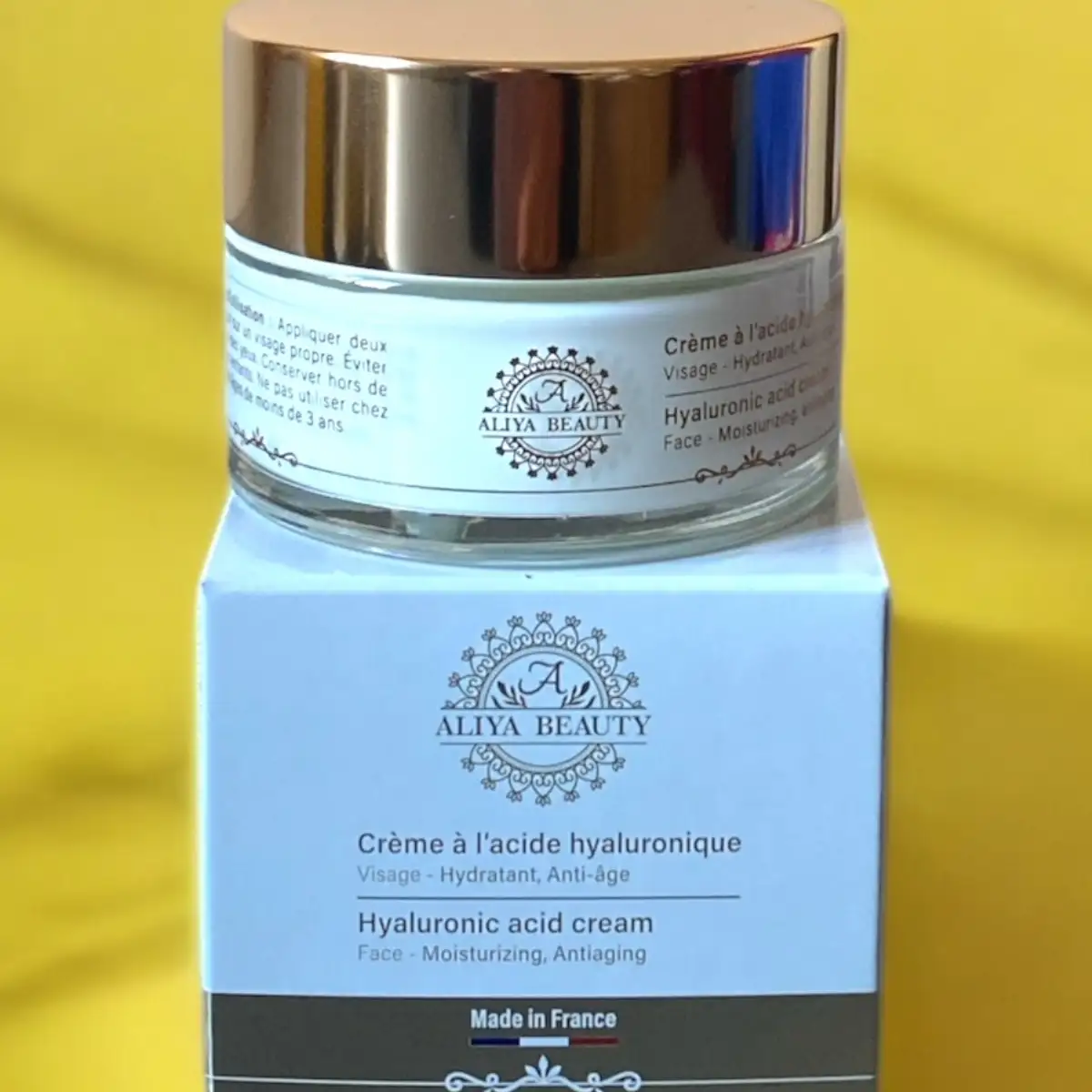 Crème à l'acide hyaluronique